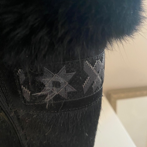 TECNICA BLACK FUR WINTER BOOTS - Picture 7 of 7
